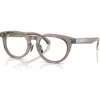 Moncler 52mm Phantos Optical Glasses In Gray
