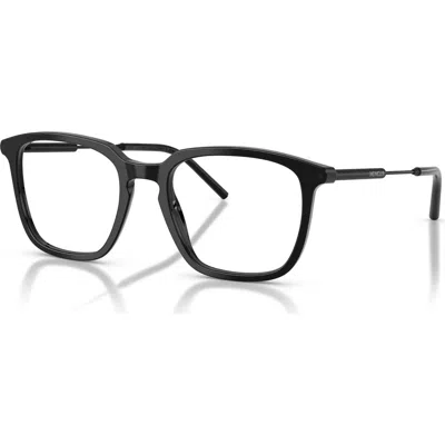 Moncler 53mm Phantos Optical Glasses In Black
