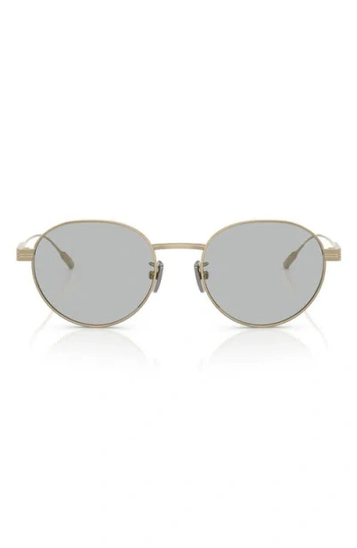 MONCLER MONCLER 53MM ROUND SUNGLASSES