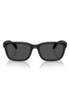 Moncler Men's Me8002 Pillow Sunglasses In Matte Black