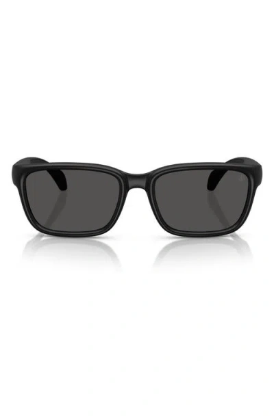 Moncler Men's Me8002 Pillow Sunglasses In Matte Black