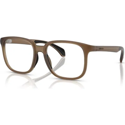 Moncler 55mm Square Optical Glasses In Gold