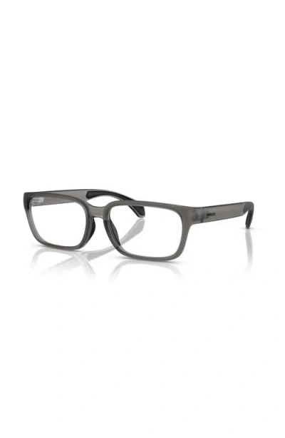 MONCLER MONCLER 57MM RECTANGLE OPTICAL GLASSES