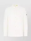 Moncler 7 Frgmt Down Jacket With Button-down Collar In Neutral