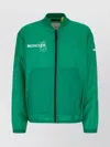 Moncler 7 Frgmt Ribbed Collar Windbreaker In Green