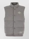 Moncler 7 Frgmt Sleeveless Down Jacket In Gray