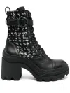 Moncler Bottines Envile Buckle In Black