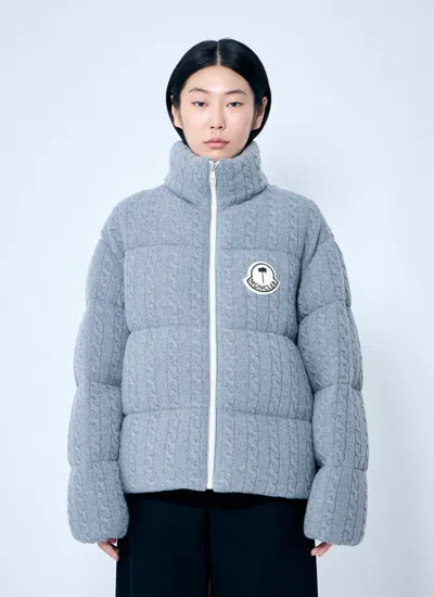 Moncler 8  Palm Angels Women Austru Jacket In Blue