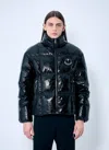 Moncler 8  Palm Angels Women Simoom Short Down Jacket In Black