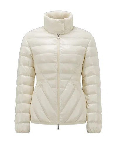 Moncler Abante Quilted Puffer Jacket In White
