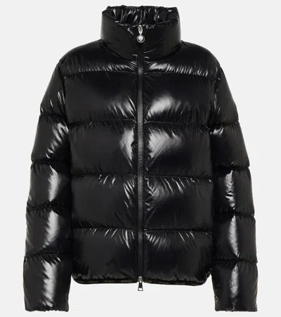 Moncler Abbadia Down Jacket In Black