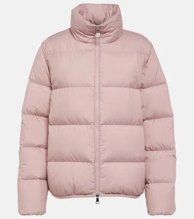 Moncler Abbadia Down Jacket In Pink