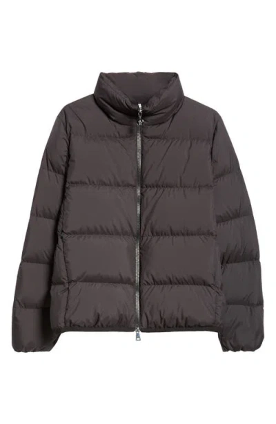 Moncler Abbadia Down Puffer Jacket In Black