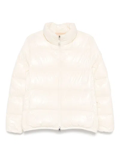 Moncler Abbadia Puffer Jacket In White