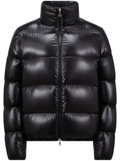 Moncler Abbadia Short Down Jacket Duvets And Padded Items Black