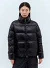 Moncler Duoro Short Down Jacket In Black