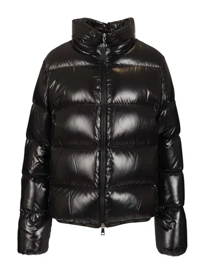 Moncler Abbadia Short Down Jacket Duvets And Padded Items Black