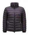 Moncler Abderos Short Down Jacket Black In Black