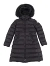 Moncler Abelle Long Coat In Black