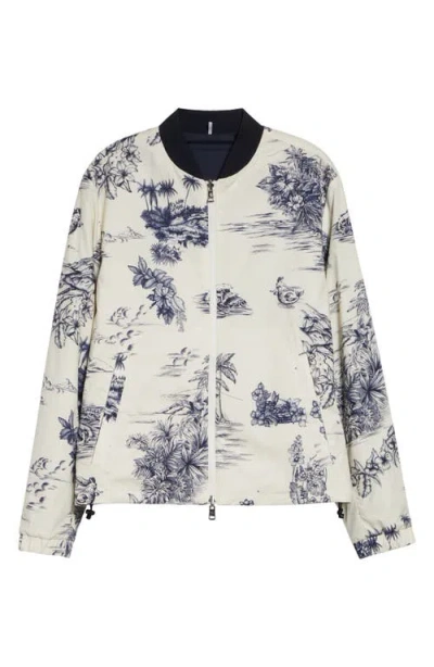 Moncler Achensee Reversible Bomber Jacket In Multi