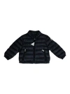 MONCLER ACORUS 100 GRAM DOWN JACKET WITH ZIP CLOSURE AND ELASTICATED CUFFS AND BOTTOM
