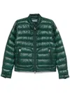 Moncler Acorus Quilted Jacket In Green