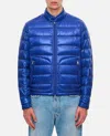 Moncler Acorus Zip-up Down Jacket In Blue
