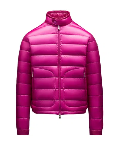 Moncler Acorus Padded Jacket In Pink