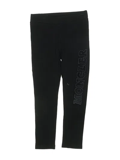 Pre-owned Moncler Kids' Active Pants In Black