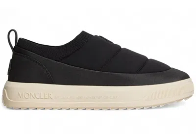 Pre-owned Moncler Active Slipon Sneakers (women's) In Black