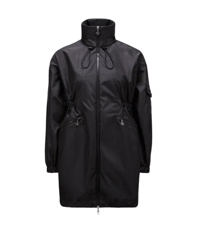 MONCLER MONCLER ADHEMAR ZIP-UP PARKA COAT