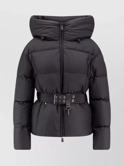 MONCLER ADJUSTABLE HOODED NYLON DOWN JACKET