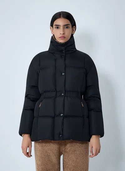 Moncler Agneux Hooded Jacket In Black