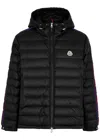 Moncler Agout Quilted Shell Jacket In Black