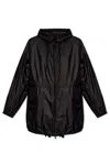 Moncler Airella Zip-up Parka In Black
