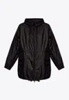 Moncler Airella Zip-up Parka In Black