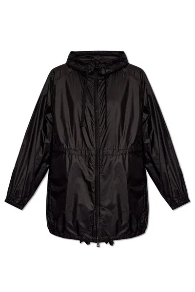 Moncler Airelle Hooded Jacket In Black