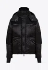 Moncler Grenoble Wintercoat In Black