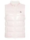 Moncler Alcibia Down Gilet In Pink