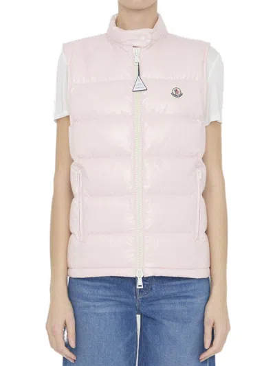 Moncler Pink Alcibia Down Vest