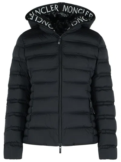 Moncler 'alete' Black Polyamide Down Jacket