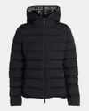 Moncler Alete Down Puffer Jacket In Black