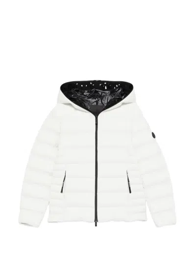 Moncler Alete Hooded Puffer Jacket In Neutral