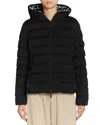 Moncler Alete Down Puffer Jacket In Black