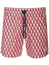MONCLER MONCLER ALL-OVER PRINTED SWIMMING SHORTS