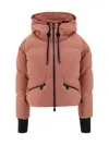 Moncler Pink Allesaz Down Jacket In Pastel Pink