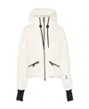 Moncler Allesaz Quilted Ski Jacket In White