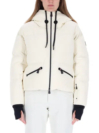 Moncler Allesaz Ski Down Jacket With Hood In Multi