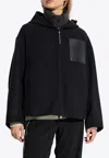 Moncler Almandine 3-in-1 Zipped Down Jacket In Black