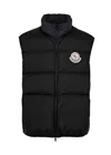Shop Moncler Almaz Quilted Shell Gilet In Black
